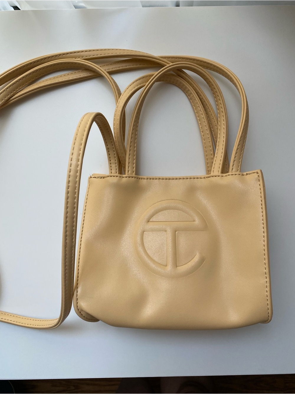 TELFAR Small Shopping Bag Cream